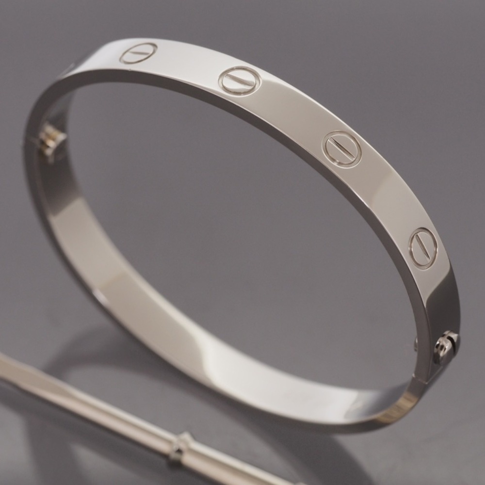Generic Stainless Steel Screw Cuff Bangle Bracelet with Screwdriver in Silver - Picture 7 of 8
